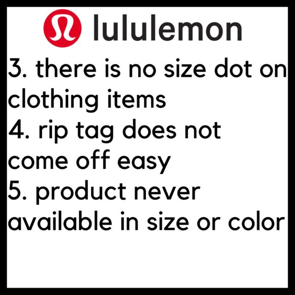 PSA - How to Spot Fake Lululemon Products from Resellers - Picture 2 of 5
